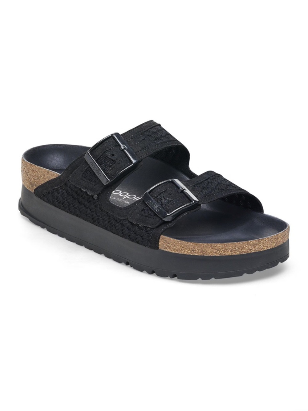 Birkenstock Arizona Flex Platform In Black